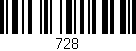Código de barras (EAN, GTIN, SKU, ISBN): '728'