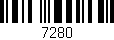 Código de barras (EAN, GTIN, SKU, ISBN): '7280'
