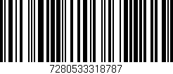 Código de barras (EAN, GTIN, SKU, ISBN): '7280533318787'