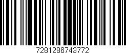 Código de barras (EAN, GTIN, SKU, ISBN): '7281286743772'