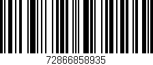 Código de barras (EAN, GTIN, SKU, ISBN): '72866858935'