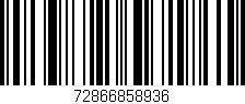 Código de barras (EAN, GTIN, SKU, ISBN): '72866858936'