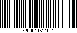 Código de barras (EAN, GTIN, SKU, ISBN): '7290011521042'
