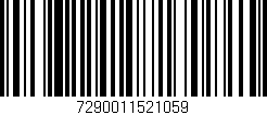 Código de barras (EAN, GTIN, SKU, ISBN): '7290011521059'
