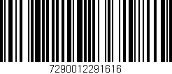 Código de barras (EAN, GTIN, SKU, ISBN): '7290012291616'