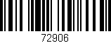 Código de barras (EAN, GTIN, SKU, ISBN): '72906'