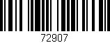 Código de barras (EAN, GTIN, SKU, ISBN): '72907'
