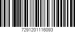 Código de barras (EAN, GTIN, SKU, ISBN): '7291201116093'