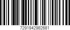 Código de barras (EAN, GTIN, SKU, ISBN): '7291942982681'