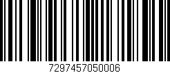 Código de barras (EAN, GTIN, SKU, ISBN): '7297457050006'