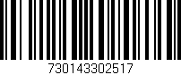 Código de barras (EAN, GTIN, SKU, ISBN): '730143302517'