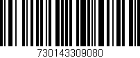 Código de barras (EAN, GTIN, SKU, ISBN): '730143309080'