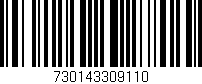 Código de barras (EAN, GTIN, SKU, ISBN): '730143309110'