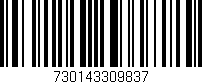 Código de barras (EAN, GTIN, SKU, ISBN): '730143309837'
