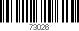 Código de barras (EAN, GTIN, SKU, ISBN): '73026'