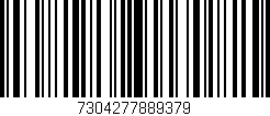 Código de barras (EAN, GTIN, SKU, ISBN): '7304277889379'
