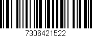 Código de barras (EAN, GTIN, SKU, ISBN): '7306421522'