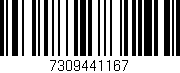 Código de barras (EAN, GTIN, SKU, ISBN): '7309441167'