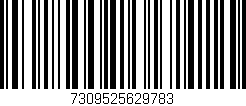 Código de barras (EAN, GTIN, SKU, ISBN): '7309525629783'