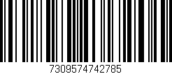 Código de barras (EAN, GTIN, SKU, ISBN): '7309574742785'