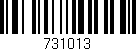 Código de barras (EAN, GTIN, SKU, ISBN): '731013'
