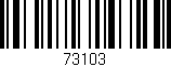 Código de barras (EAN, GTIN, SKU, ISBN): '73103'