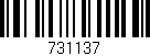 Código de barras (EAN, GTIN, SKU, ISBN): '731137'
