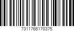 Código de barras (EAN, GTIN, SKU, ISBN): '7311766170375'