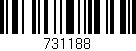 Código de barras (EAN, GTIN, SKU, ISBN): '731188'
