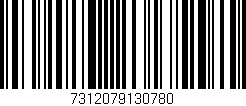 Código de barras (EAN, GTIN, SKU, ISBN): '7312079130780'