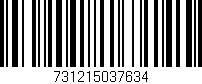 Código de barras (EAN, GTIN, SKU, ISBN): '731215037634'