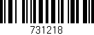 Código de barras (EAN, GTIN, SKU, ISBN): '731218'