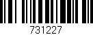 Código de barras (EAN, GTIN, SKU, ISBN): '731227'