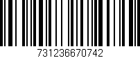 Código de barras (EAN, GTIN, SKU, ISBN): '731236670742'