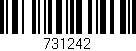 Código de barras (EAN, GTIN, SKU, ISBN): '731242'