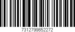 Código de barras (EAN, GTIN, SKU, ISBN): '7312799652272'