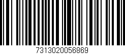 Código de barras (EAN, GTIN, SKU, ISBN): '7313020056869'