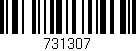 Código de barras (EAN, GTIN, SKU, ISBN): '731307'