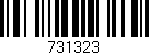 Código de barras (EAN, GTIN, SKU, ISBN): '731323'