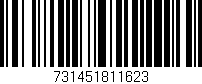 Código de barras (EAN, GTIN, SKU, ISBN): '731451811623'