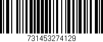 Código de barras (EAN, GTIN, SKU, ISBN): '731453274129'