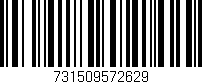 Código de barras (EAN, GTIN, SKU, ISBN): '731509572629'
