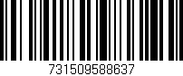 Código de barras (EAN, GTIN, SKU, ISBN): '731509588637'