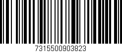 Código de barras (EAN, GTIN, SKU, ISBN): '7315500903823'