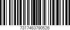 Código de barras (EAN, GTIN, SKU, ISBN): '7317463790526'