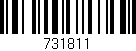 Código de barras (EAN, GTIN, SKU, ISBN): '731811'