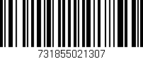 Código de barras (EAN, GTIN, SKU, ISBN): '731855021307'