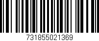 Código de barras (EAN, GTIN, SKU, ISBN): '731855021369'