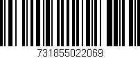 Código de barras (EAN, GTIN, SKU, ISBN): '731855022069'