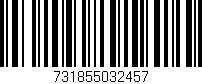 Código de barras (EAN, GTIN, SKU, ISBN): '731855032457'